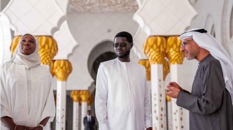 Bassirou Diomaye Faye en visite officielle aux Émirats arabes unis
